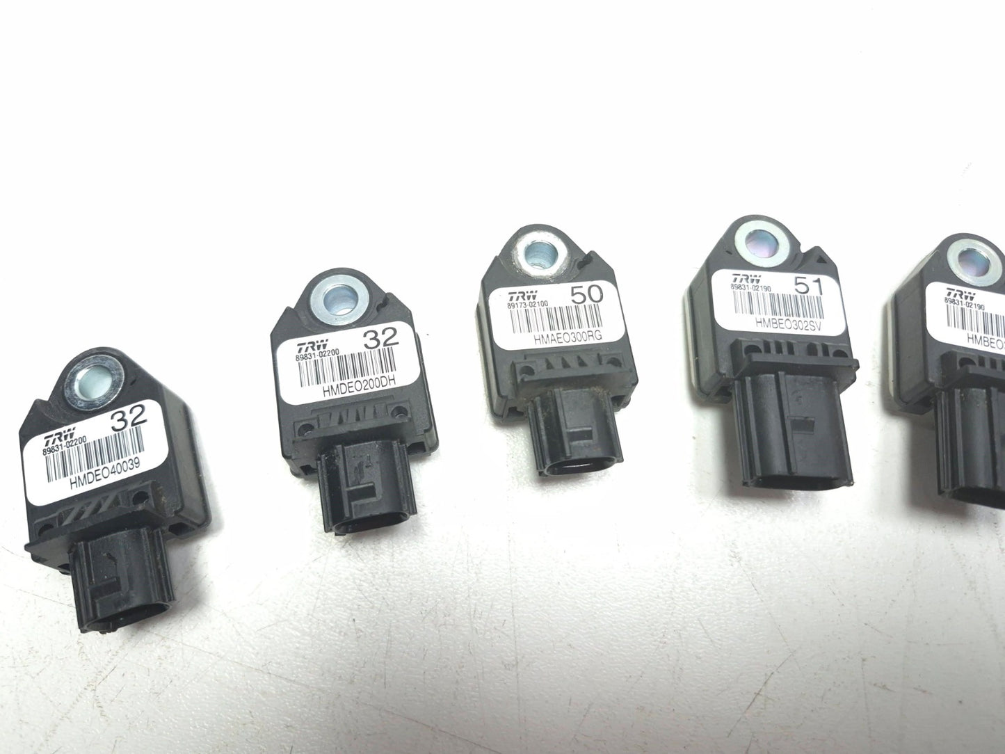 2014 - 2019 Toyota Corolla Air Bag SRS Crash Impact Sensor 7Pcs OEM