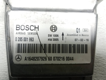 06-09 Mercedes W164 Ml63 Gl450 Airbag Air Bag Srs Control Module 1648207926