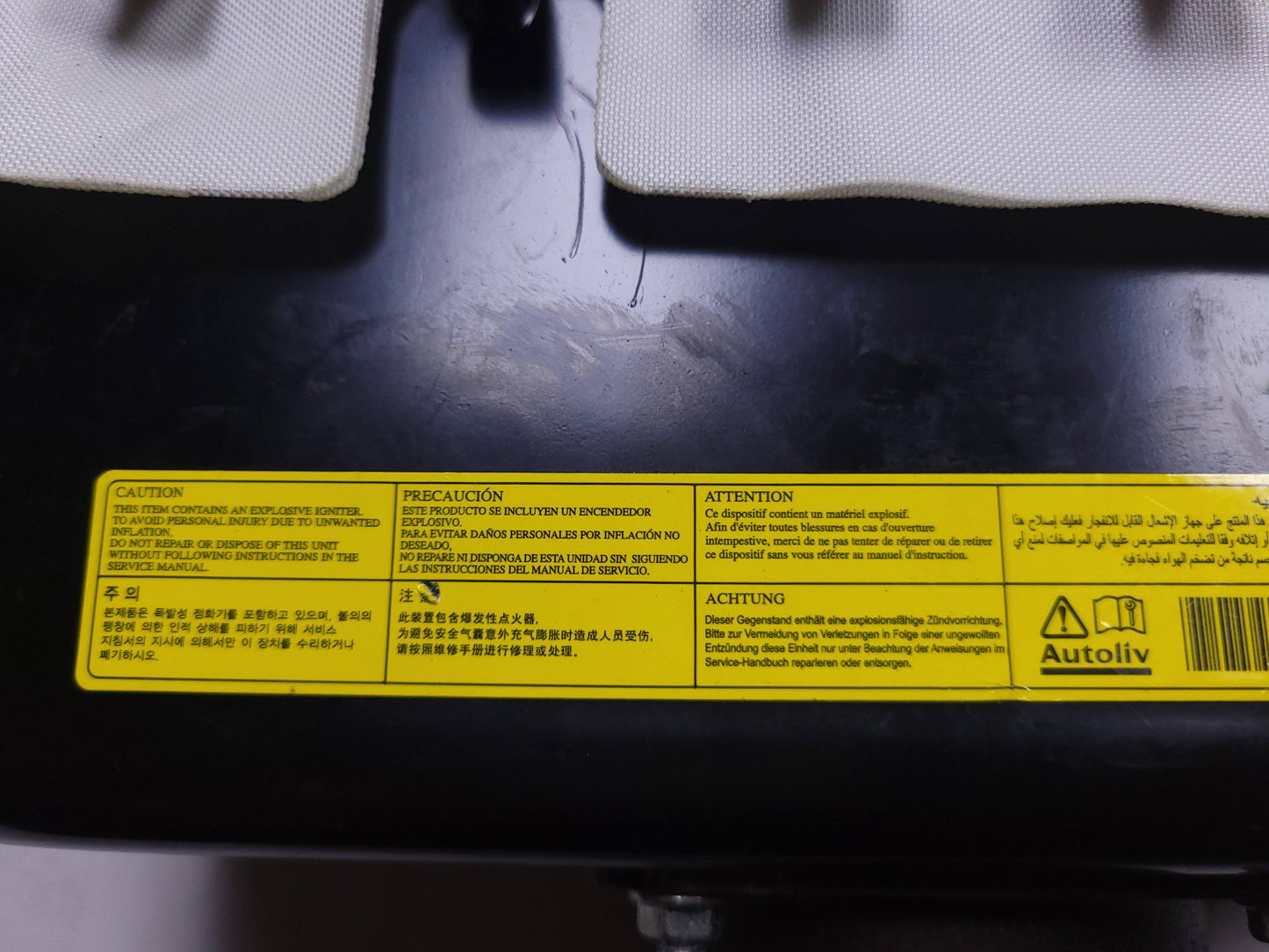 20 21 22 Hyundai Venue Dashboard Airbag SRS Passenger Right Side OEM