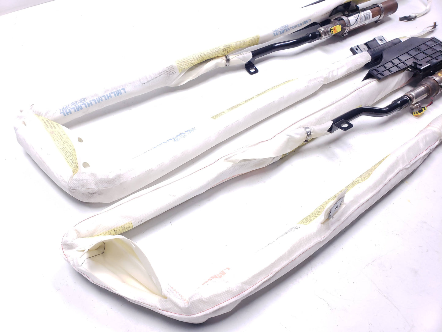 2010 - 2015 Hyundai Tucson Roof Curtain Air Bag Left & Right Pair OEM