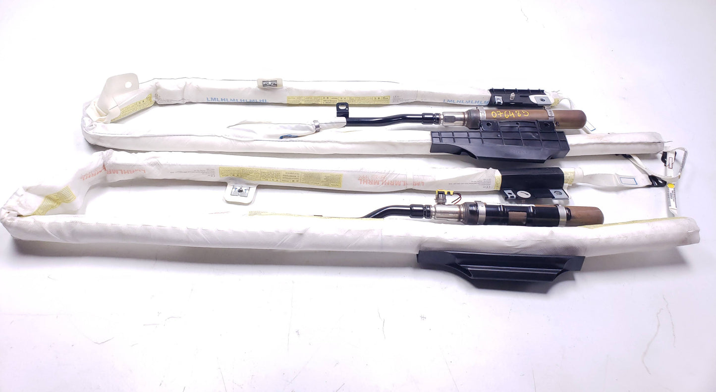 2010 - 2015 Hyundai Tucson Roof Curtain Air Bag Left & Right Pair OEM