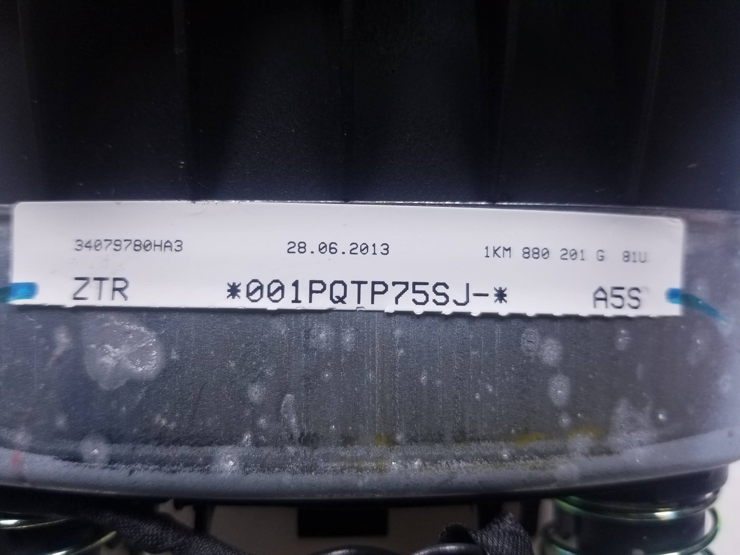 2006 - 2014 VW Jetta Steering Wheel Air Bag Airbag 1KM880201G OEM