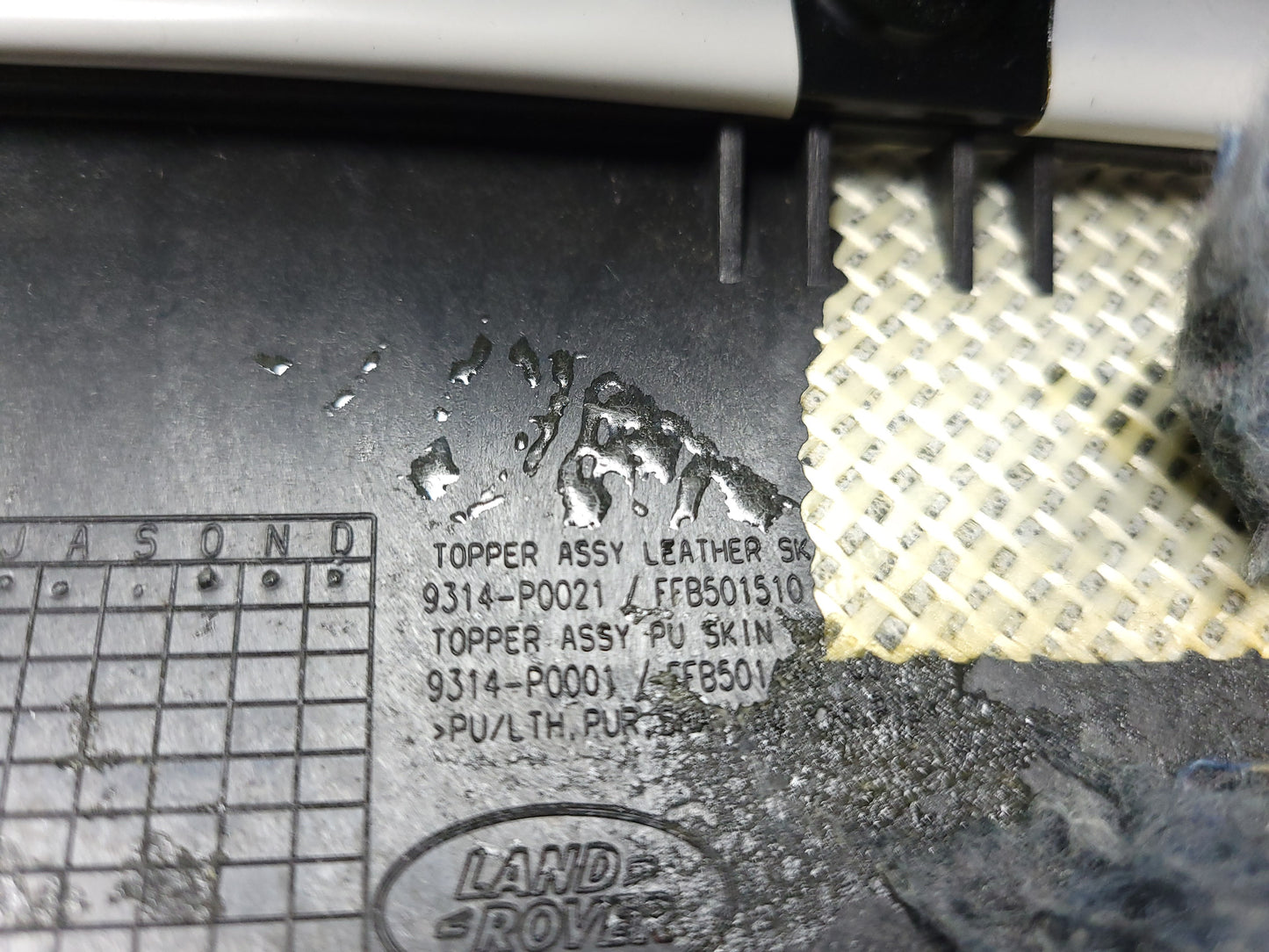 2007-2012 Range Rover Hse Front Dashboard Isntrument Panel Upper Pad OEM