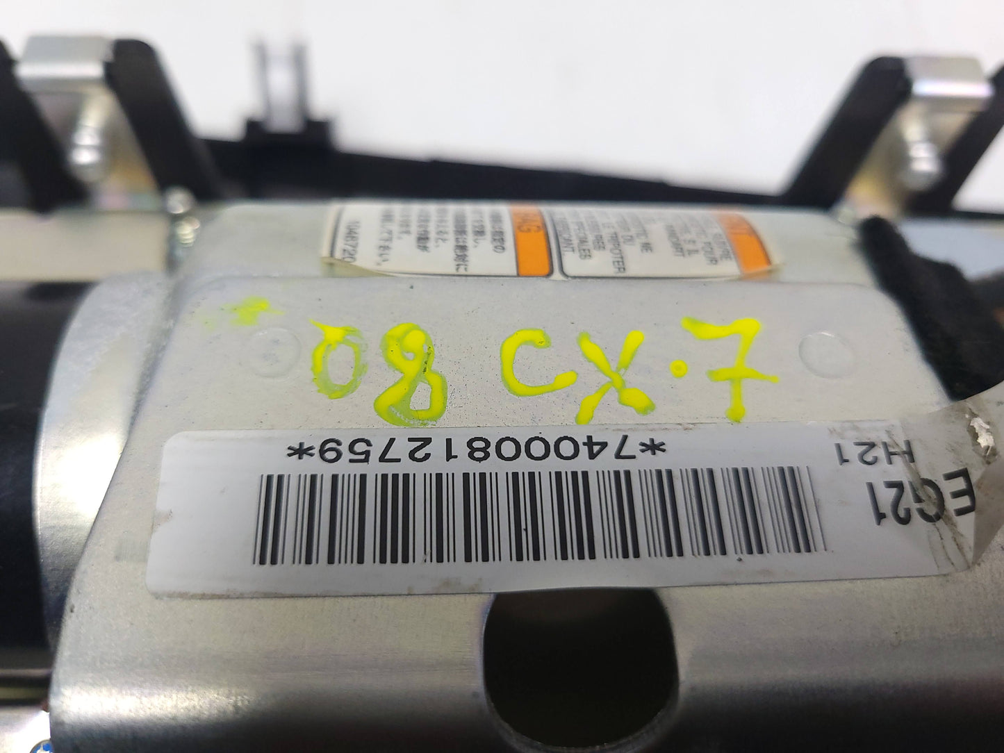 2007 - 2009 Mazda CX-7 Dash Airbag Air Bag Passenger Side Right OEM