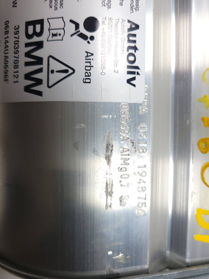 2007-2009 BMW 5 Series 530xi Dash Dashboard Air Bag SRS Airbag Right Passenger OEM