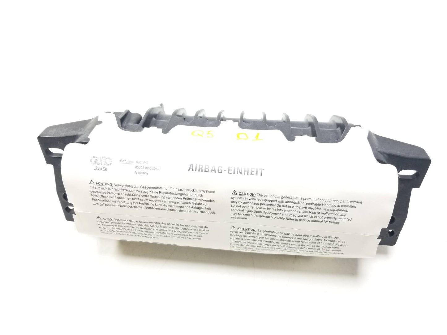 09 10 11 12 Audi Q5 Airbag Air Bag SRS Dash Passenger Side OEM