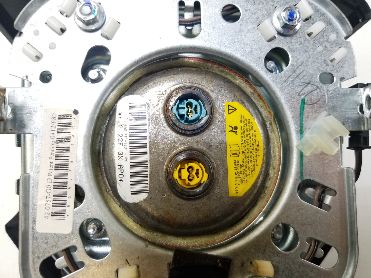11-14 Dodge Charger Steering Wheel Airbag Srs Air Bag OEM