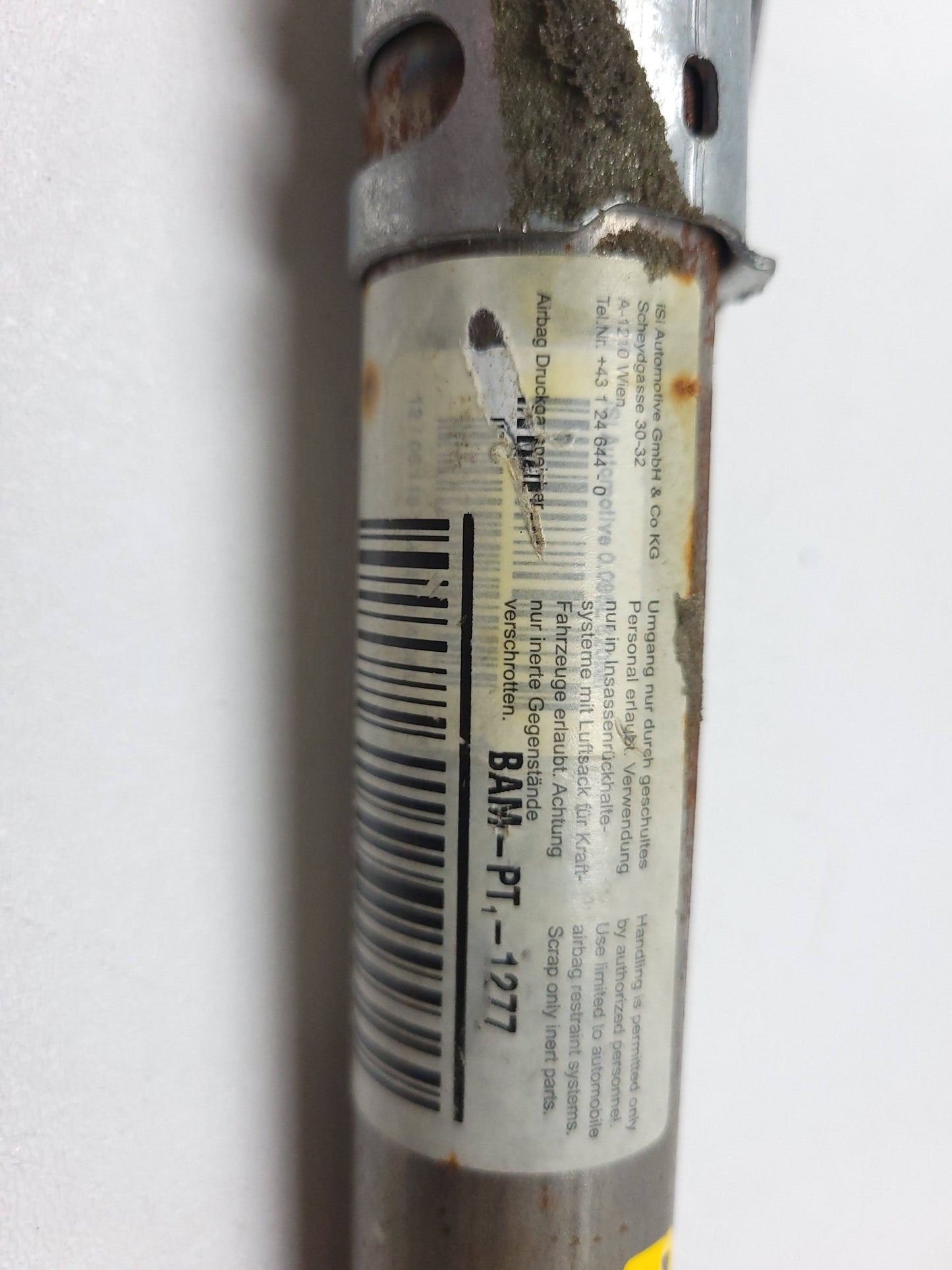 2007-2009 BMW 5 Series 530xi Curtain Air bag SRS Airbag Left Driver Side OEM