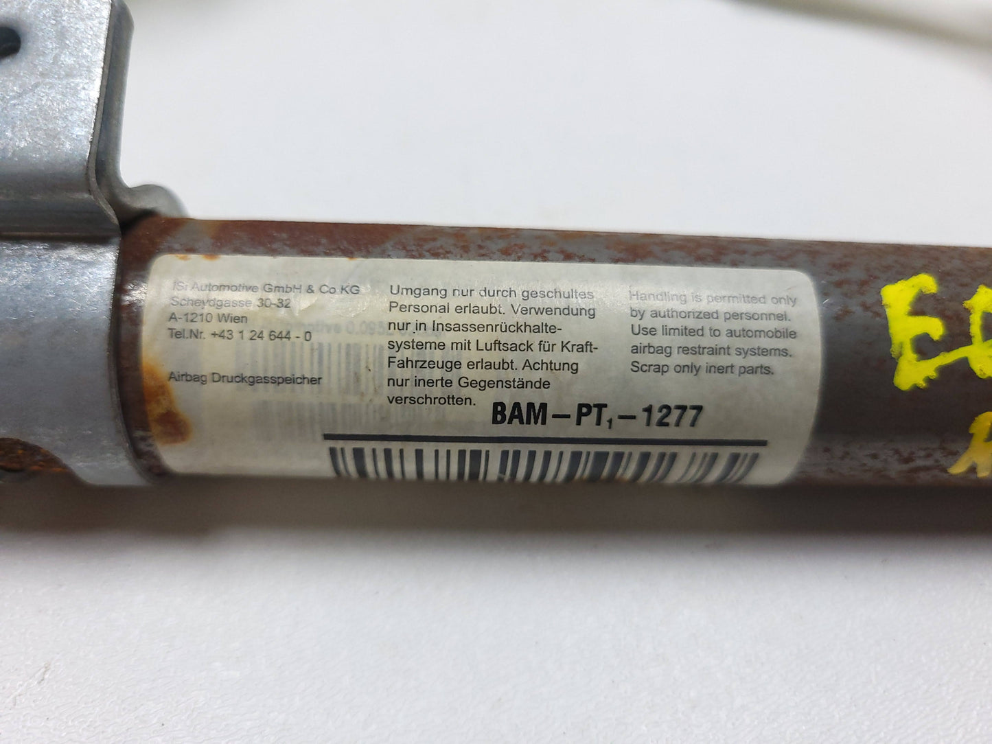 2007-2009 BMW 5 Series 530xi Curtain Air bag SRS Airbag Right Passenger Side OEM