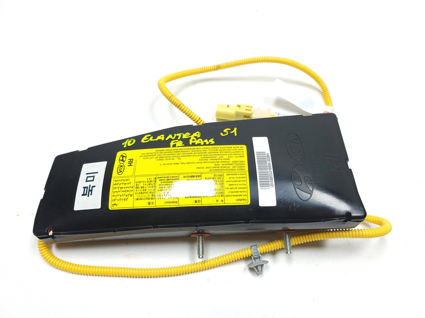 2007-2010 Hyundai Elantra Gls Seat Air Bag SRS Airbag Right Passenger Side OEM