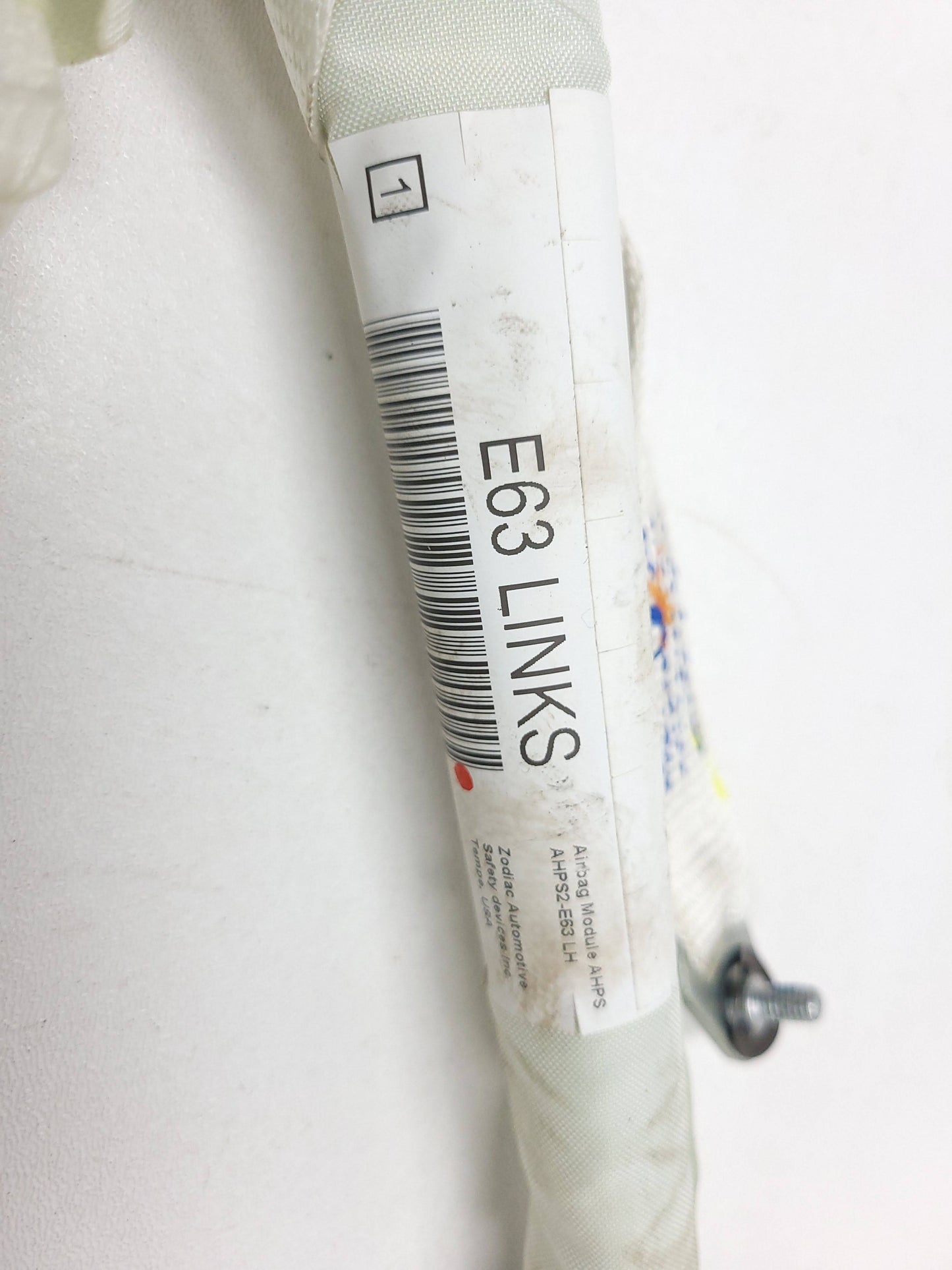 2005-2007 Bmw 650i Curtain Air bag SRS Airbag Left Driver Side OEM