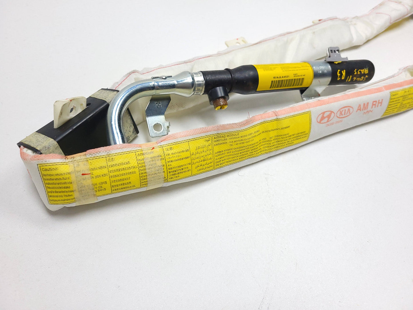 2008-2011 Kia Soul Curtain Air bag SRS Airbag Right Passenger Side OEM