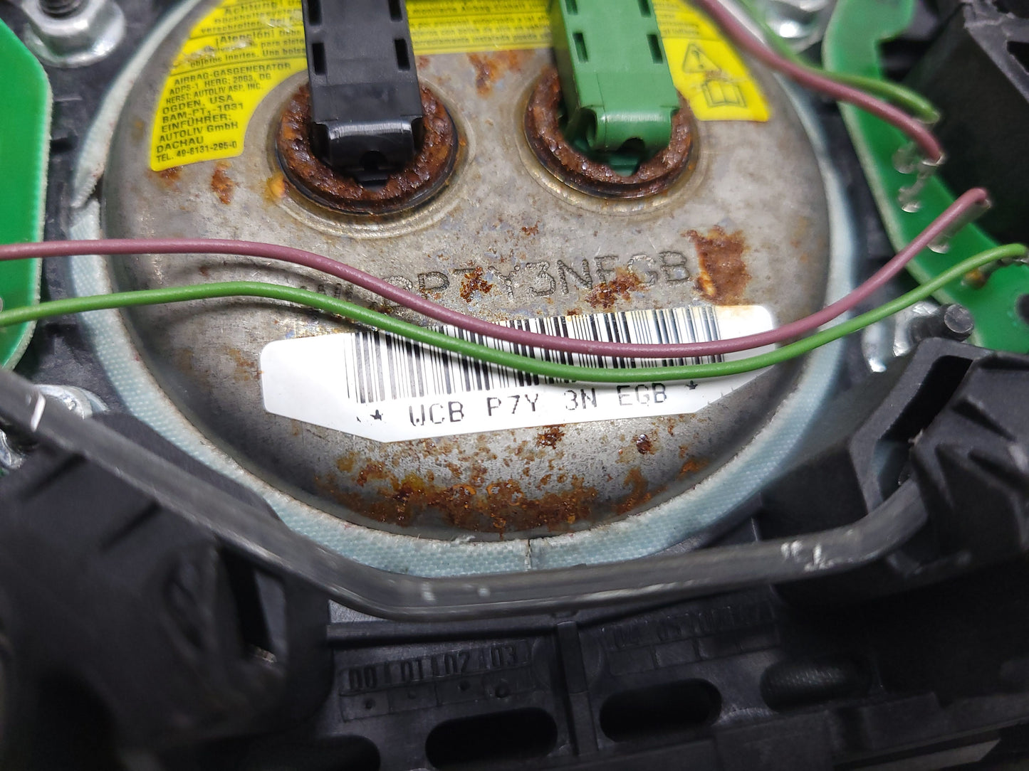 2001-2005 BMW 7 SERIES 745i Steering Wheel Air Bag SRS Airbag OEM