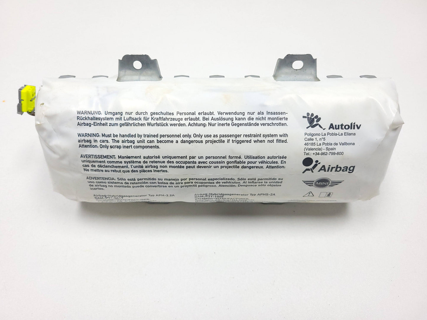 2007-2015 Mini Cooper Dash Dashboard Air Bag SRS Airbag Right Passenger OEM