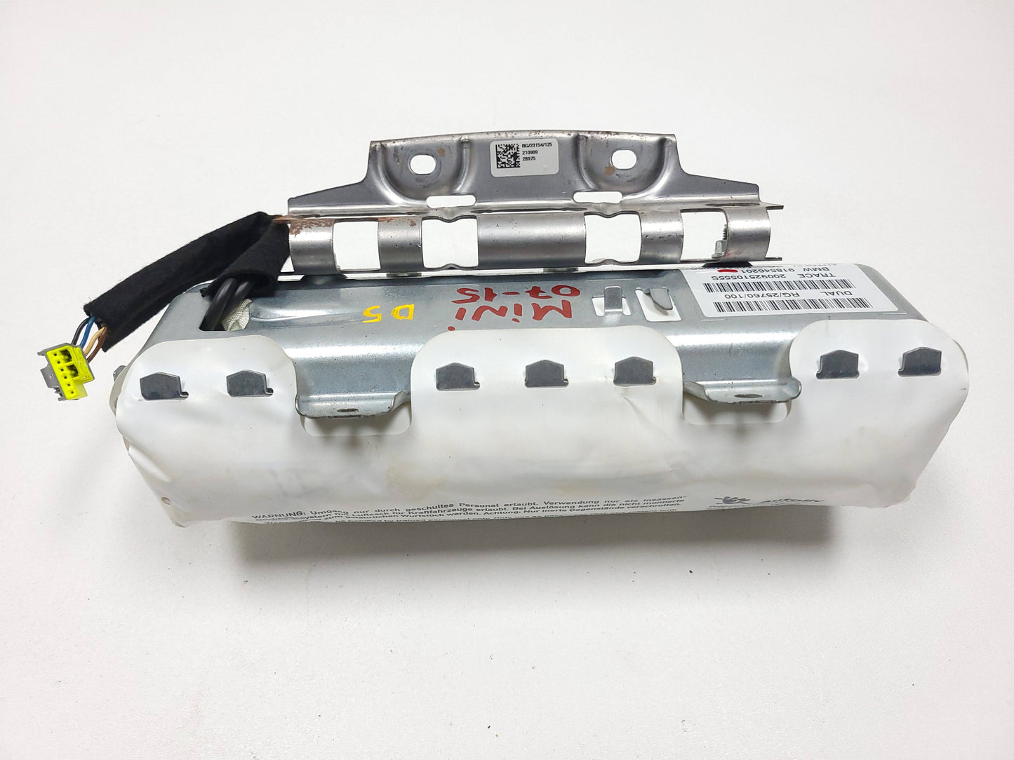 2007-2015 Mini Cooper Dash Dashboard Air Bag SRS Airbag Right Passenger OEM