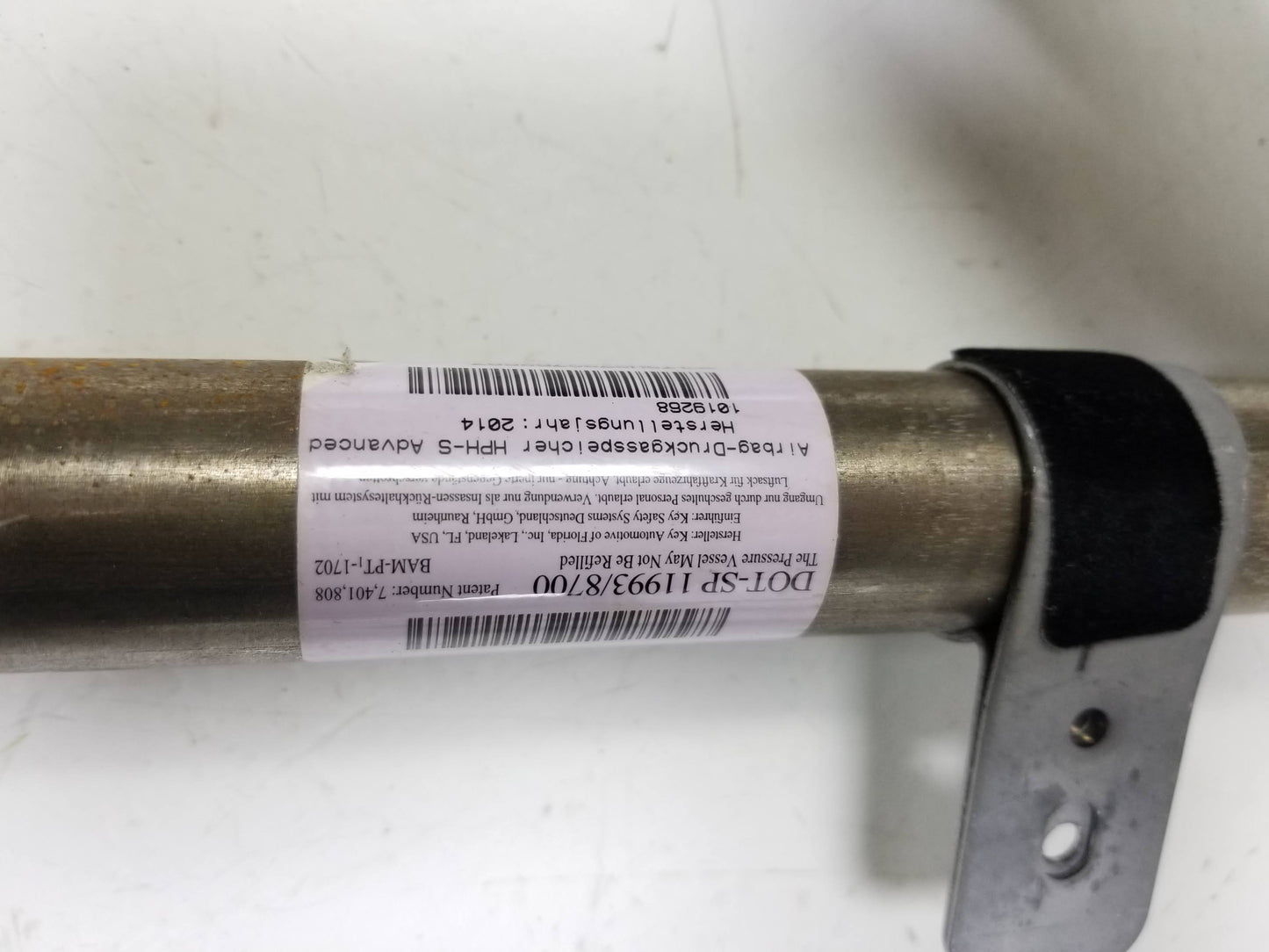 2011 2012 2013 2014 Dodge Charger Curtain Air Bag SRS AirBag Driver Side Left