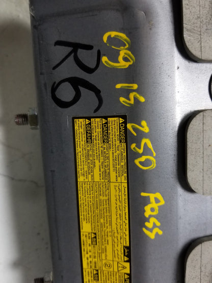 2009 2010 2011 2012 2013 Lexus IS250 Dash Dashboard Knee Air Bag SRS Airbag Passenger Side Right