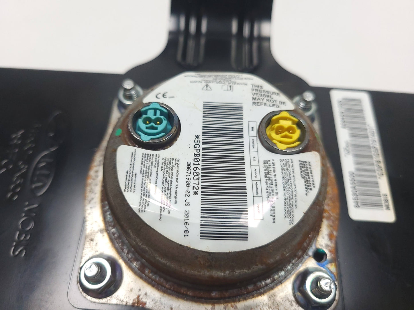 2017-2018 Hyundai Elantra Gt Dash Dashboard Air Bag SRS Airbag Right Passenger OEM