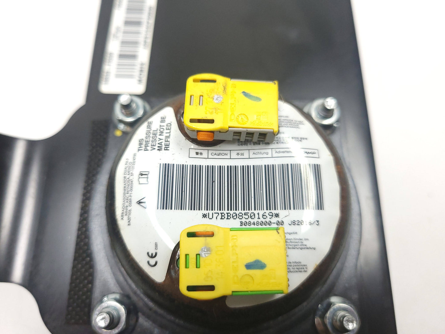 2016-2019 Hyundai Elantra Se Dash Dashboard Air Bag SRS Airbag Right Passenger OEM