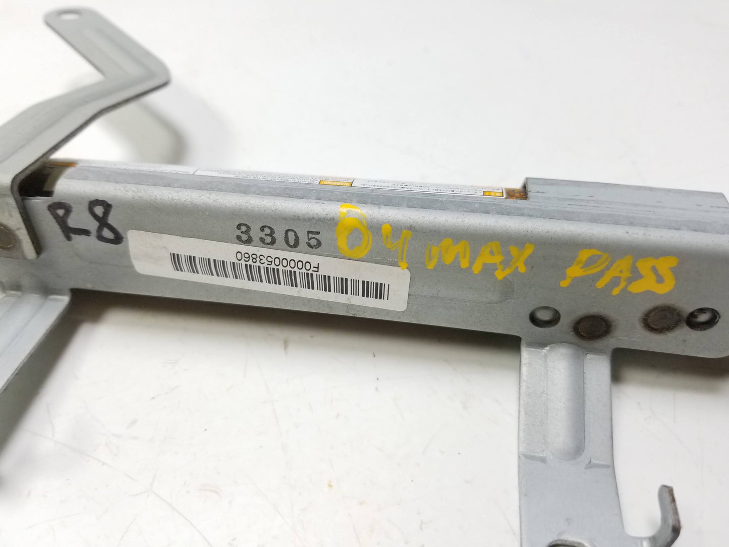 2004 2005 2006 2007 2008 Nissan Maxima Roof Curtain Air Bag SRS AirBag Passenger Side Right