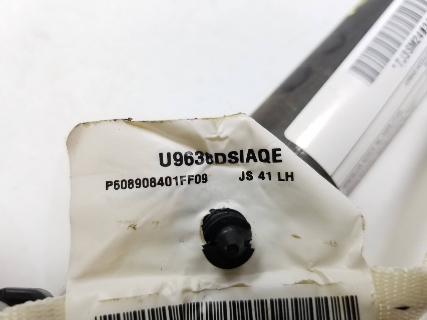 2011 2012 2013 2014 Dodge Avenger Roof Curtain Air Bag SRS AirBag Driver Side Left