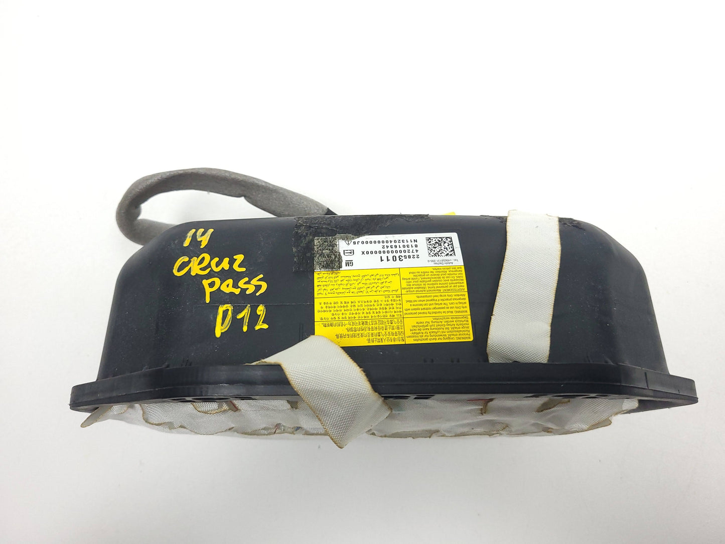 2014-2015 Chevrolet Cruze Ls Dash Dashboard Air Bag SRS Airbag Right Passenger OEM