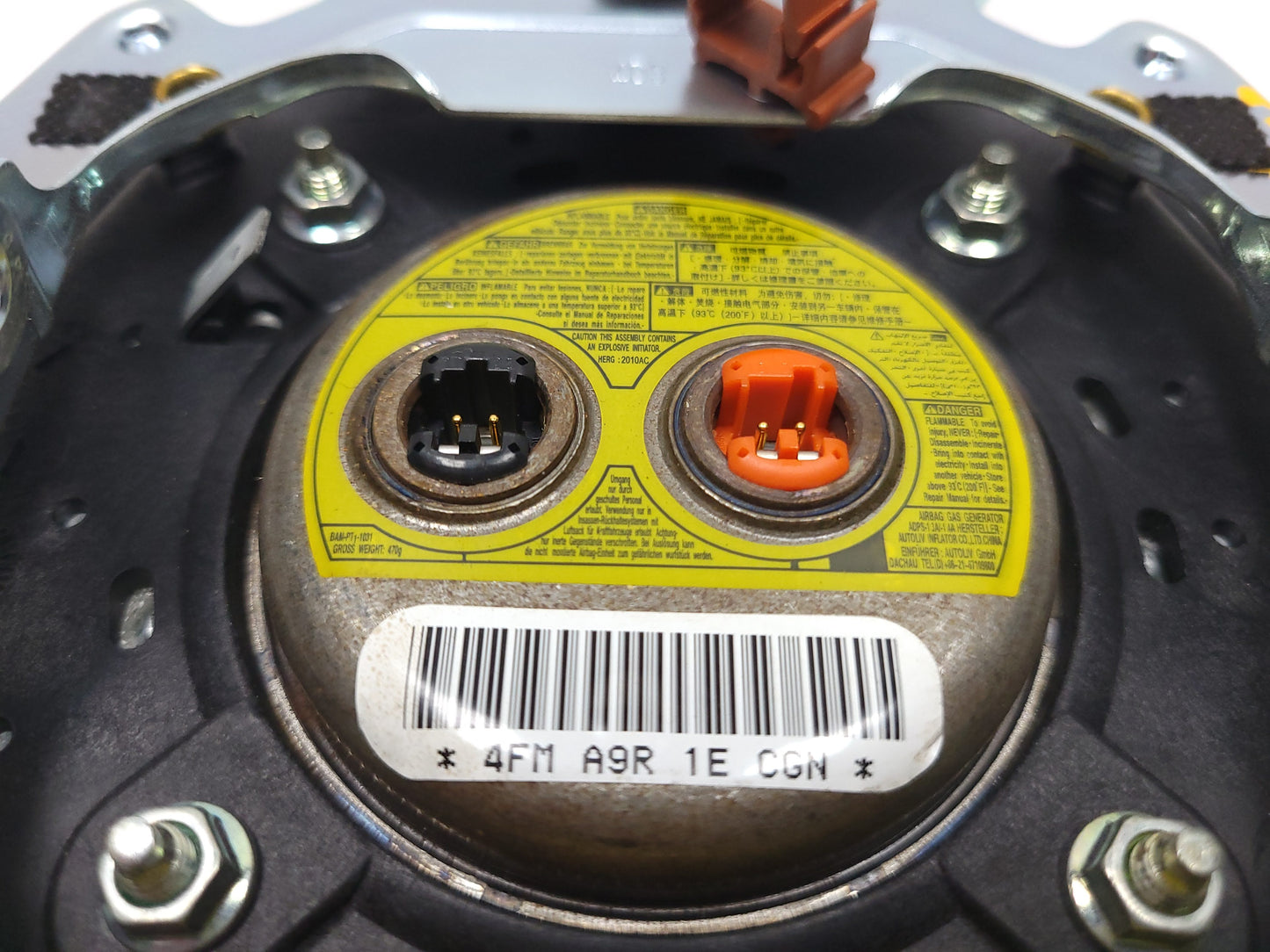 2007-2013 Hyundai Veracruz Gls Steering Wheel Air Bag SRS Airbag OEM