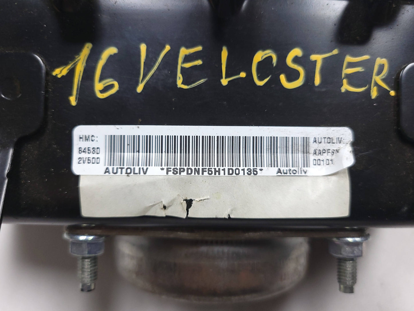 2015-2018 Hyundai Veloster Dash Dashboard Air Bag SRS Airbag Right Passenger OEM