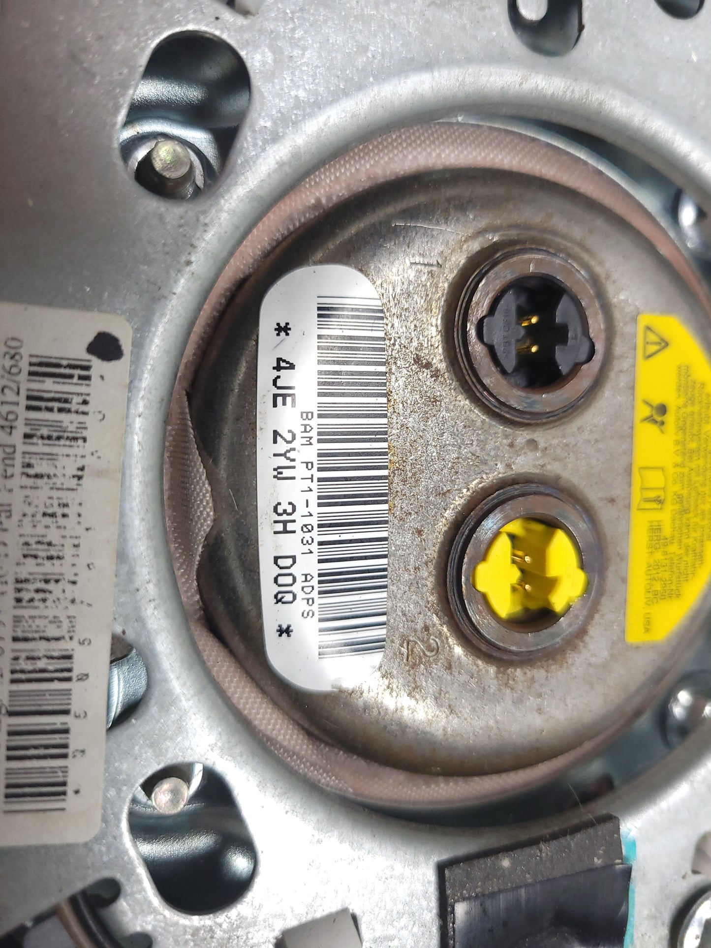 2013-2017 Dodge Grand Caravan Steering Wheel Air Bag SRS Airbag OEM