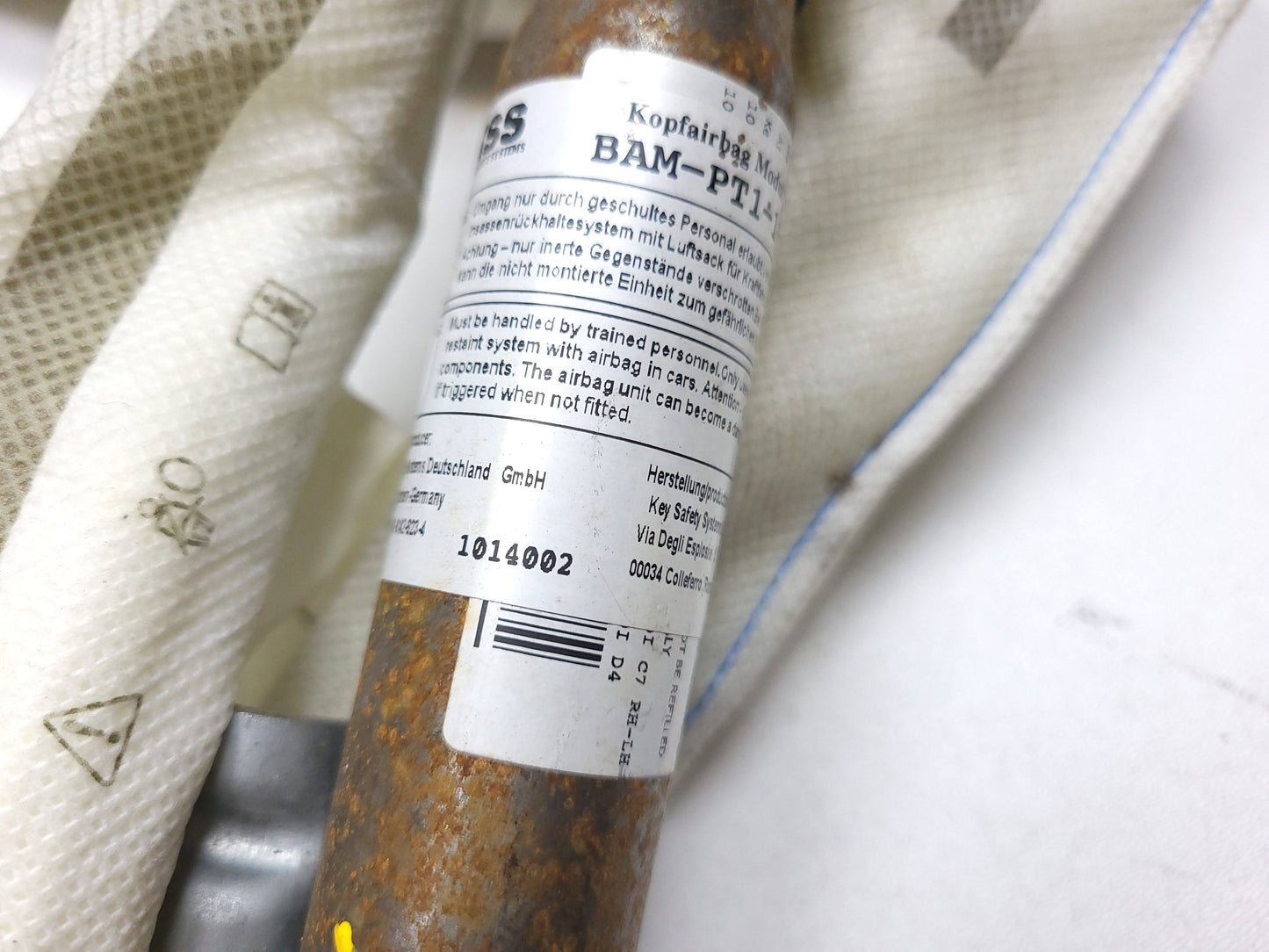 2012-2017 Audi A7 Curtain Air bag SRS Airbag Left Driver Side OEM