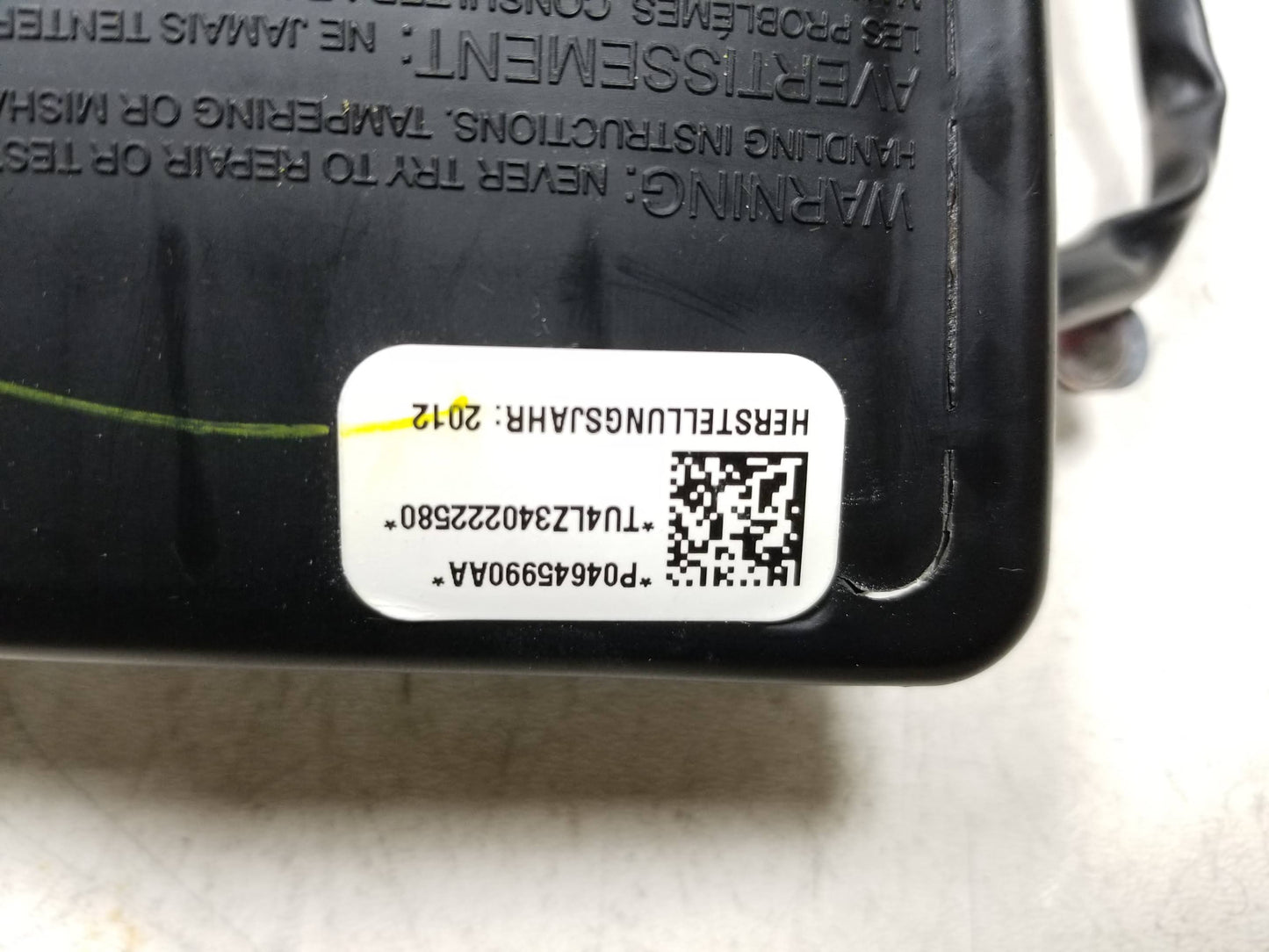 2011-2013 Chrysler 200 Seat Air Bag SRS Airbag Right Passenger Side OEM