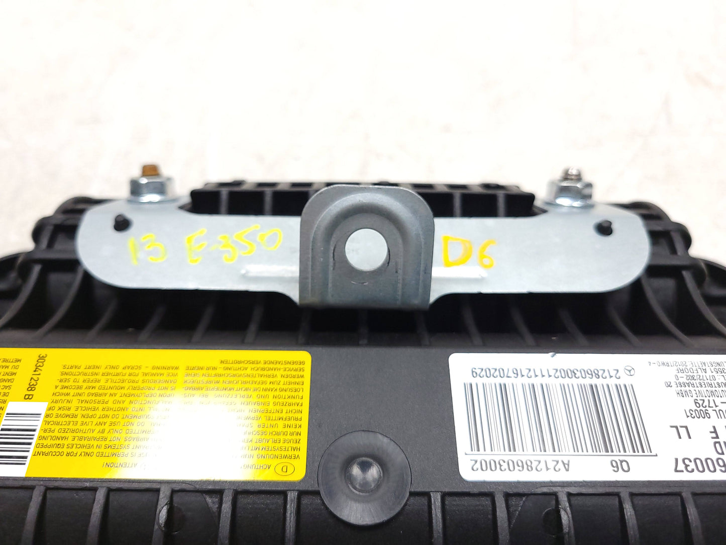 2011 - 2016 MERCEDES E350 E500 W212 Passenger Right Dash Air Bag SRS AirBag OEM