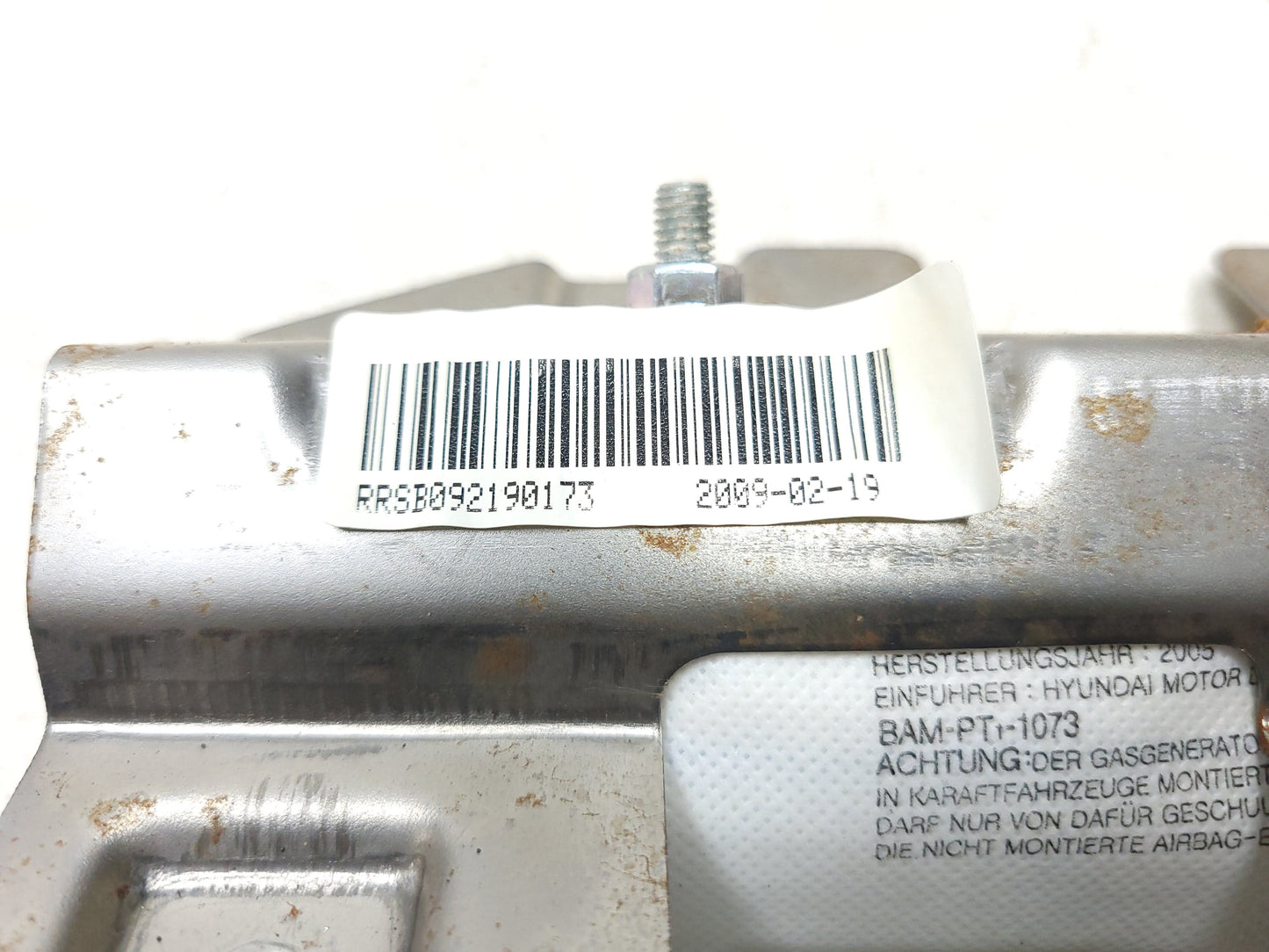 09-14 Hyundai Genesis Rear Back Airbag SRS Air Bag Left & Right OEM Sedan