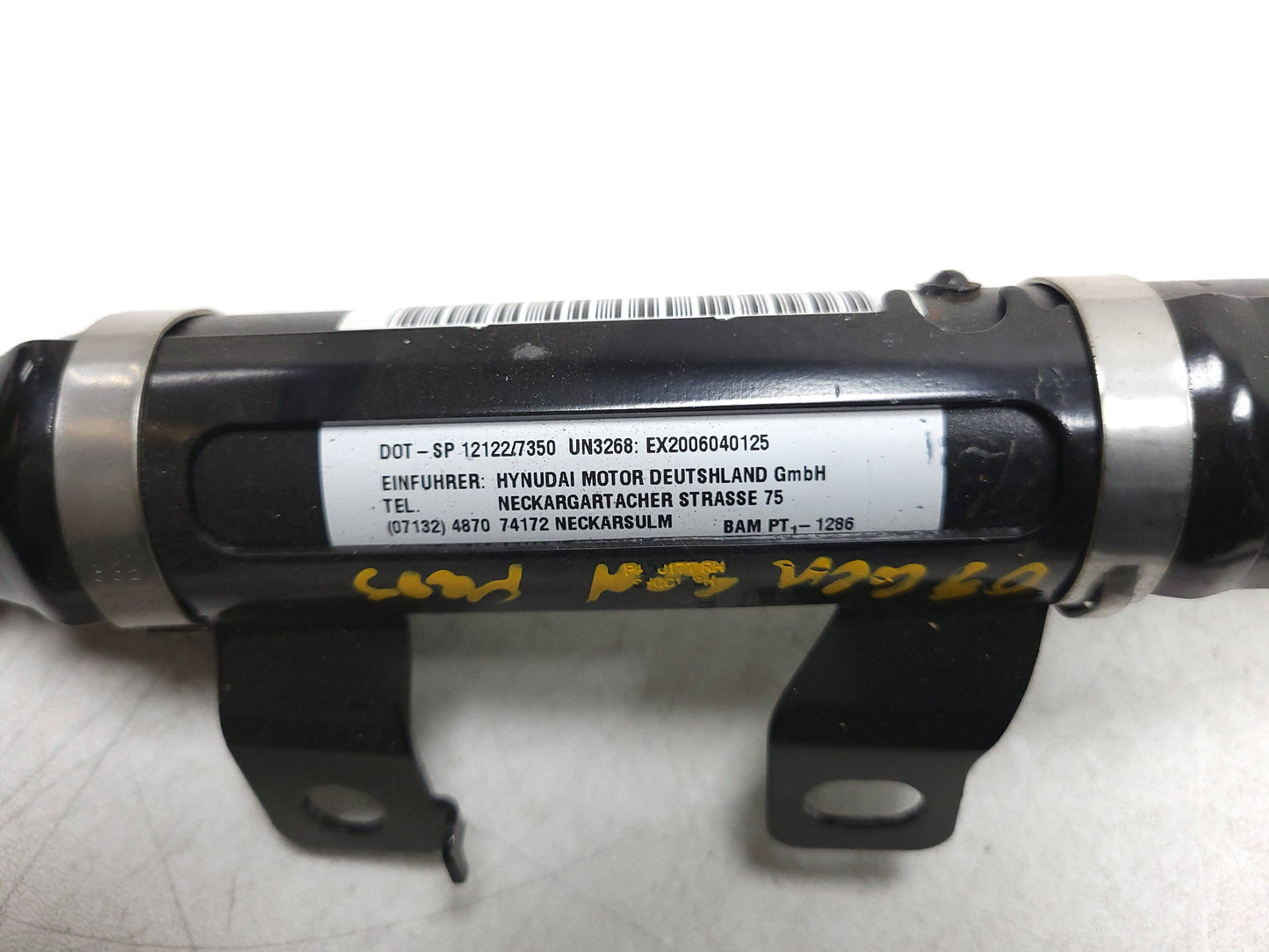 09-12 Hyundai Genesis Roof Curtain Airbag Driver Side Left SRS Air Bag OEM