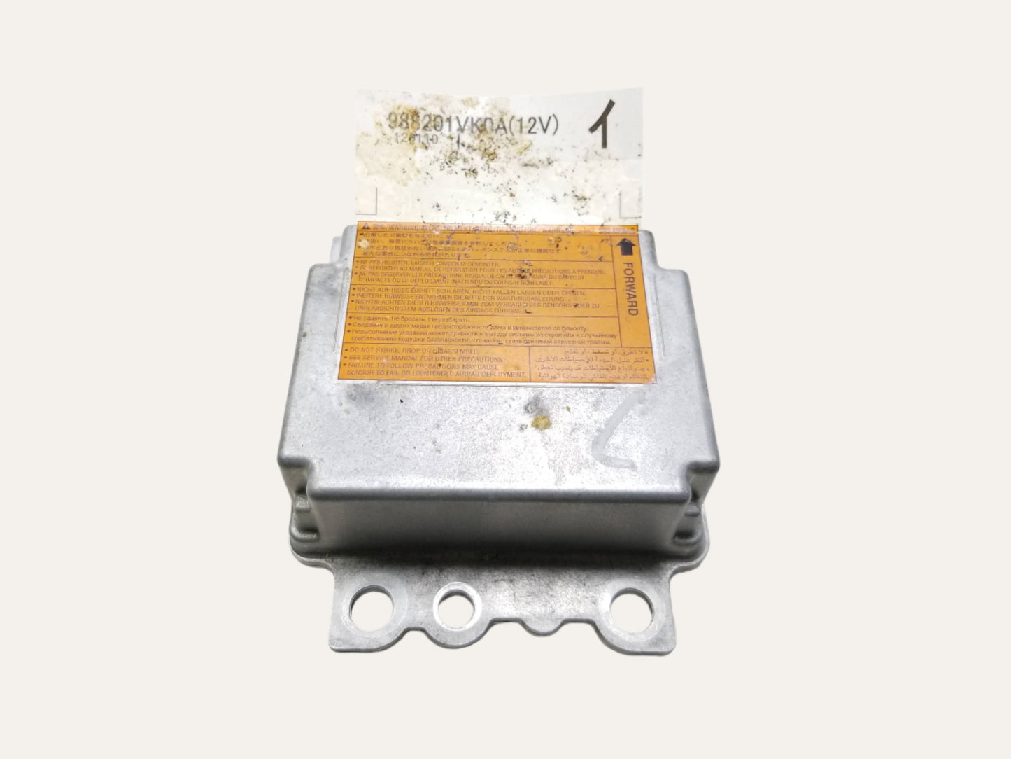 11-14 Nissan Rogue Aribag SRS Module 988201VK0A OEM