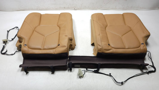 11-17 Porsche Cayenne 958 Rear Seat Back Backrest Upper Left & Right w/ Air Bag SRS
