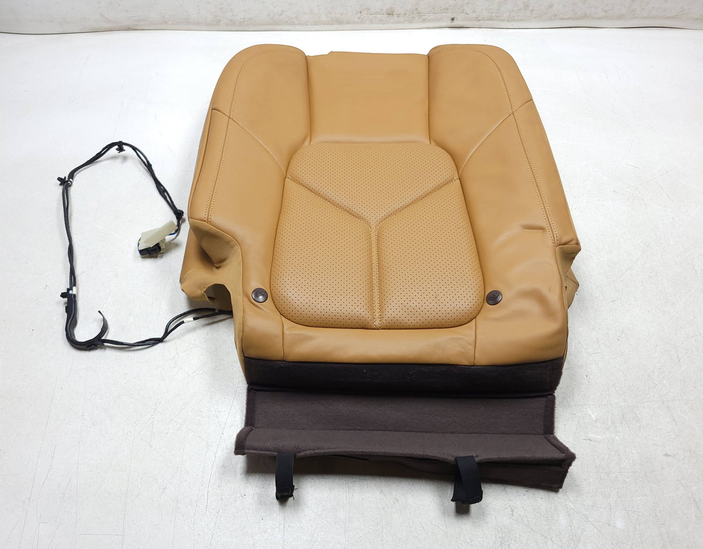 11-17 Porsche Cayenne 958 Rear Seat Back Backrest Upper Left & Right w/ Air Bag SRS