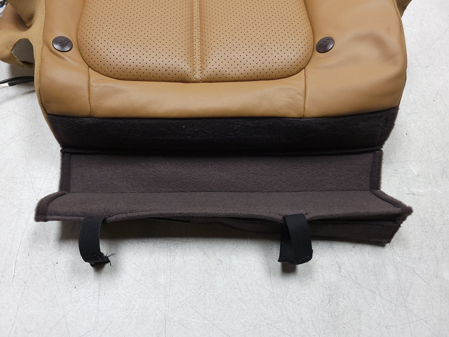 11-17 Porsche Cayenne 958 Rear Seat Back Backrest Upper Left & Right w/ Air Bag SRS