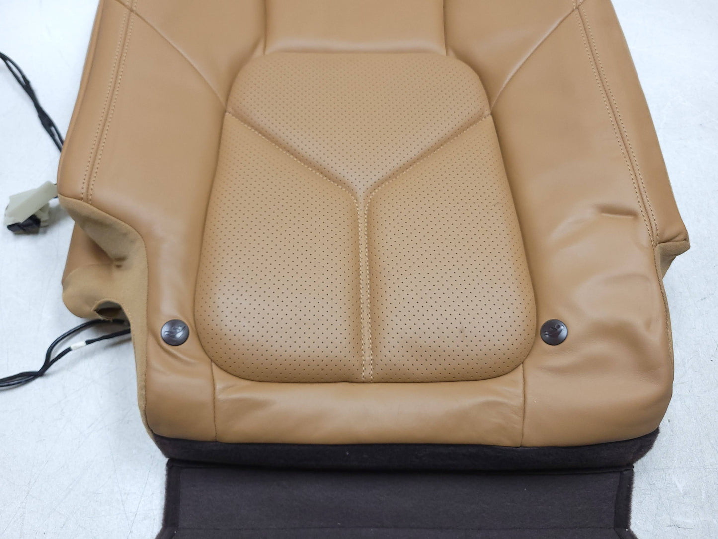 11-17 Porsche Cayenne 958 Rear Seat Back Backrest Upper Left & Right w/ Air Bag SRS