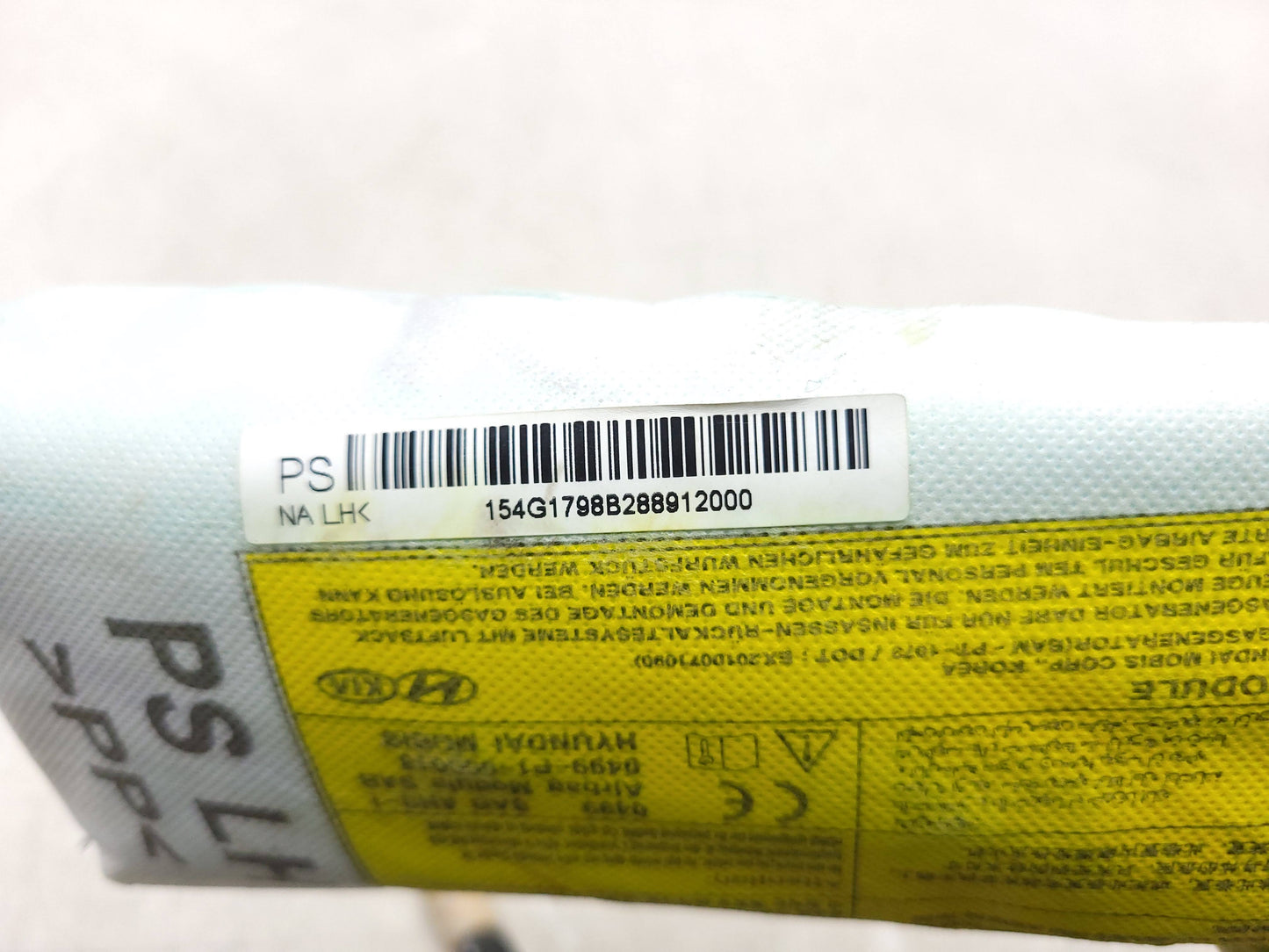 2014 - 2019 Kia Sou Seat Air Bag SRS Airbag Left Driver Side OEM