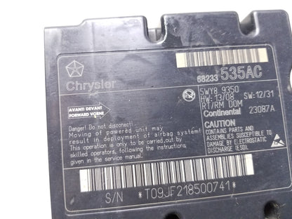 2012 - 2017 Dodge Grand Caravan Chassis Brain Box Bag Module OEM