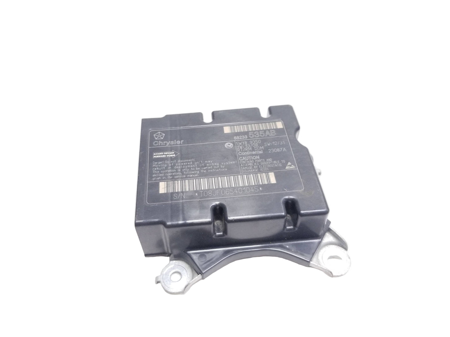 2012 - 2017 Dodge Grand Caravan Chassis Brain Box Bag Module OEM