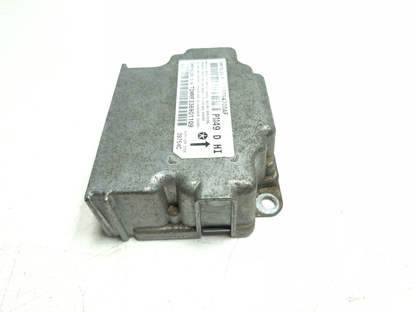 2010 Dodge Caliber SXT SRS Air Bag Control Module 56054200AF OEM