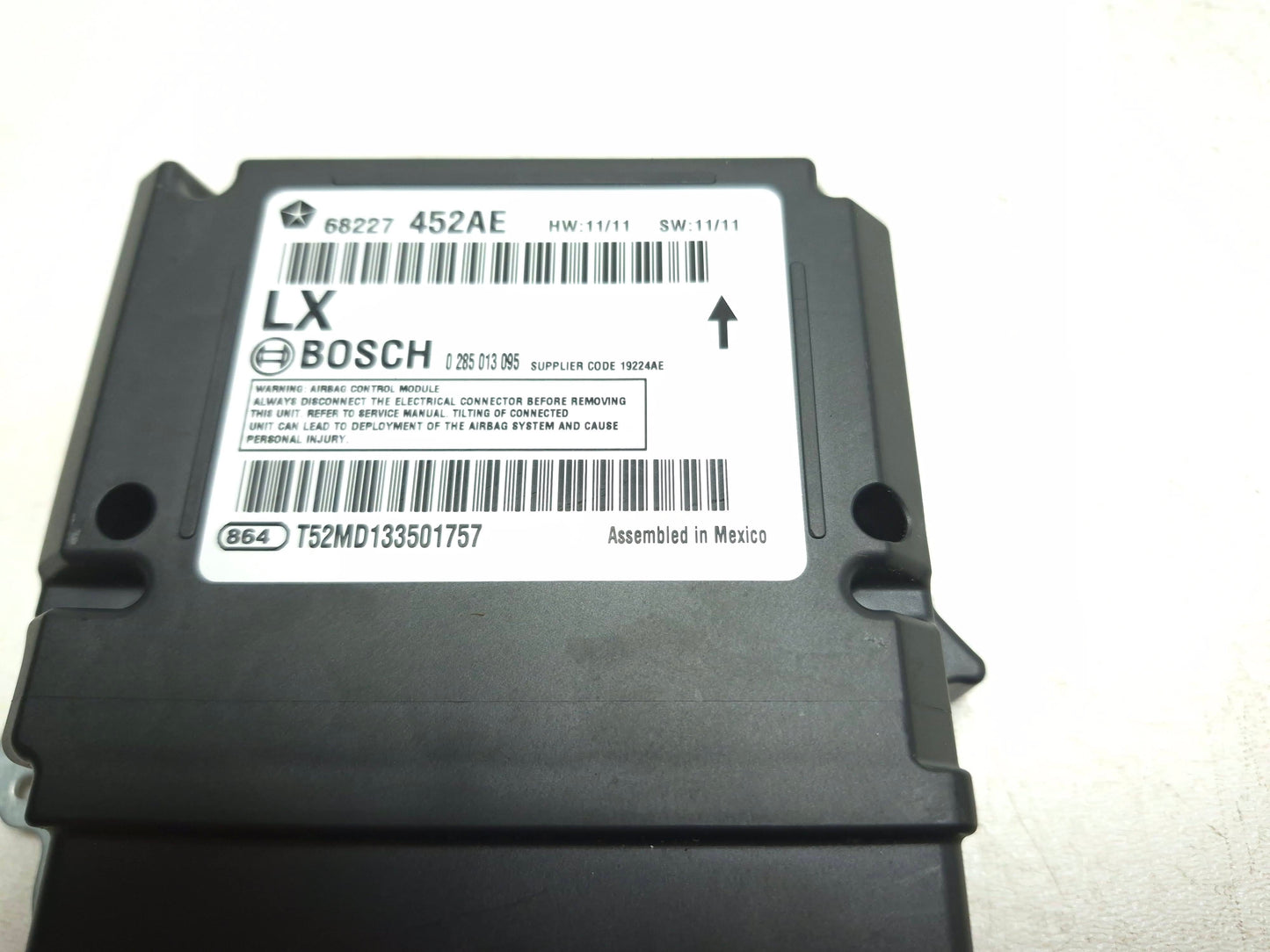 2015 Chrysler 300S SRS Airbag Control Module OEM