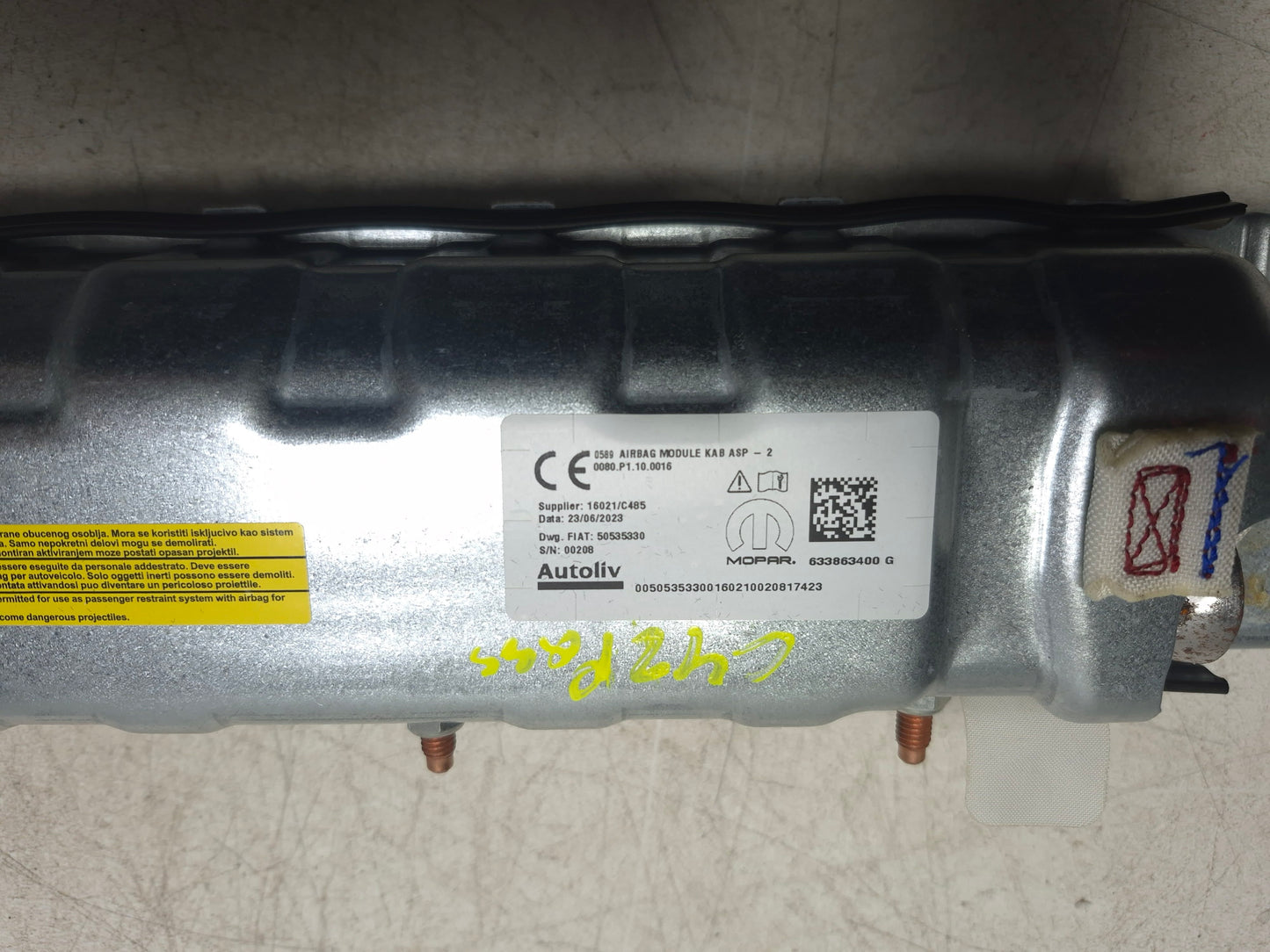 2024 Alfa Romeo Stelvio Knee Air Bag SRS Airbag Passenger Side Right OEM