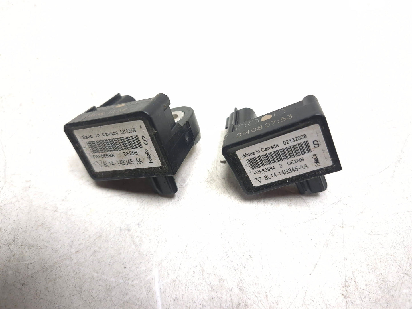 2007-2014 Ford Expedition Lincoln Navigator Airbag Crash Impact Sensor SRS 2Pcs OEM