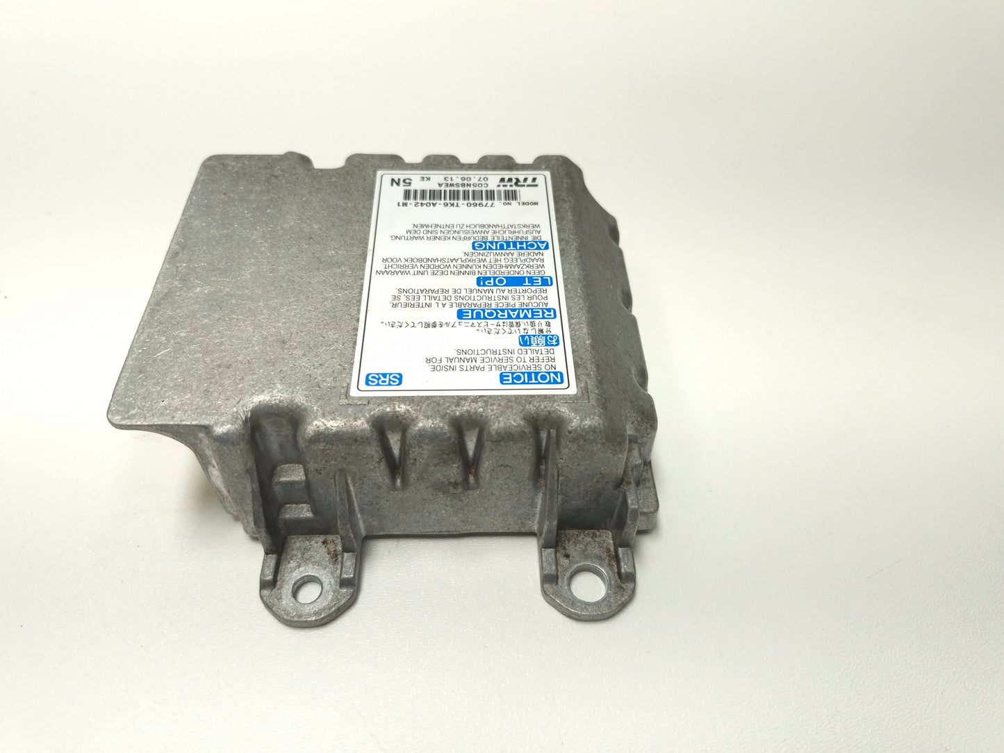 2013 Honda Fit Airbag SRS Control Module OEM