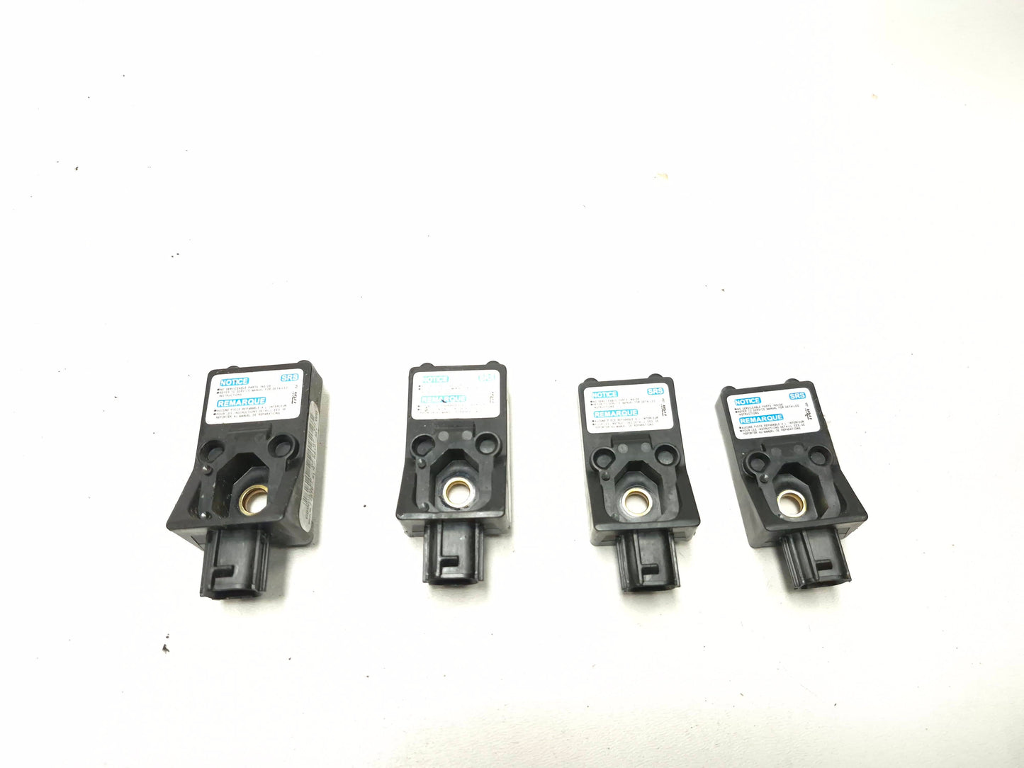 2007 2008 Honda Fit Crash Impact SRS Air Bag Sensor 4Pcs OEM