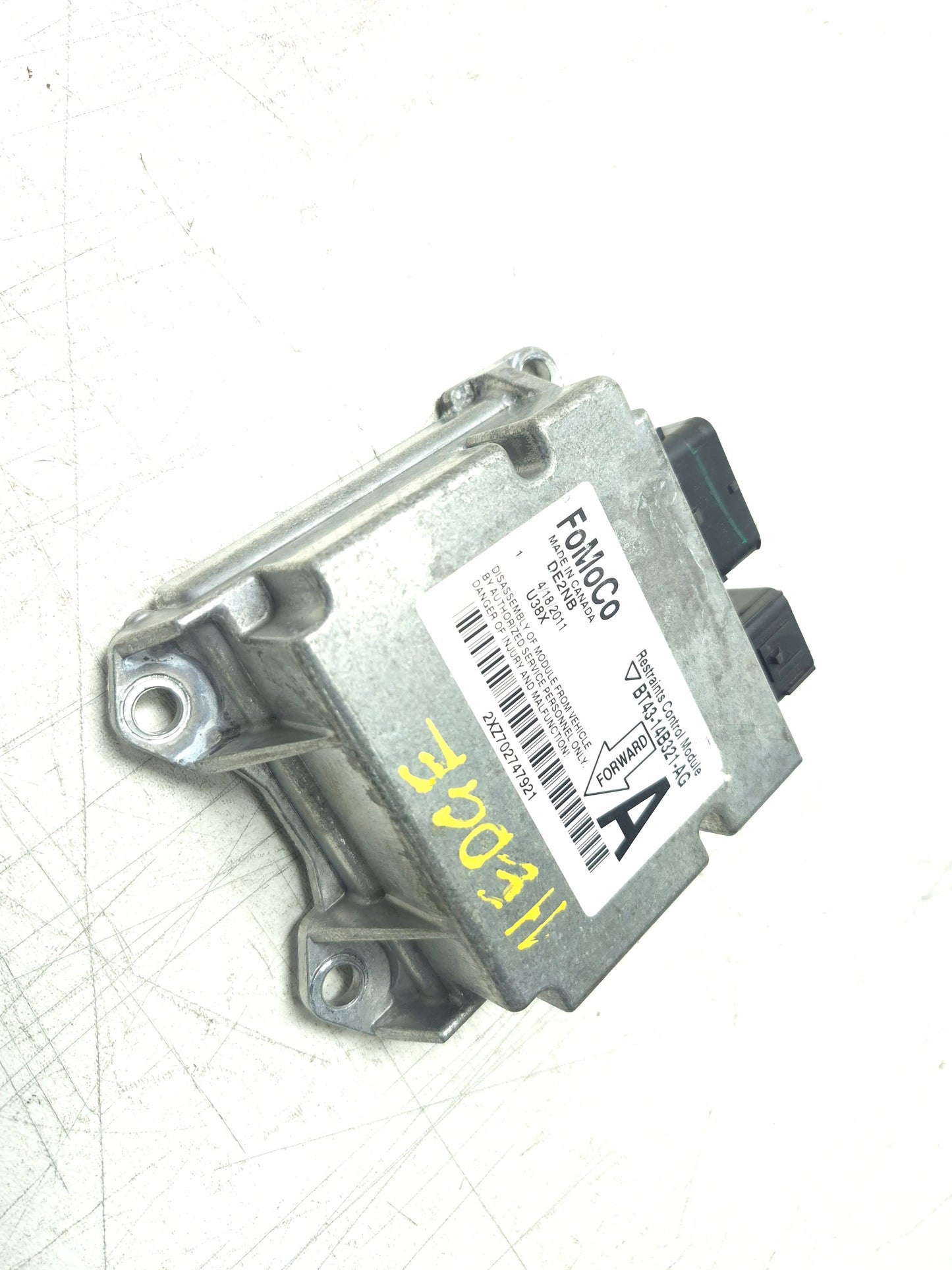 2013 Ford Edge Chassis Brain Box Bag Module OEM