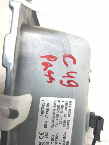 2013 BMW 328iX Dash Dashboard Air Bag SRS Airbag Right Passenger OEM